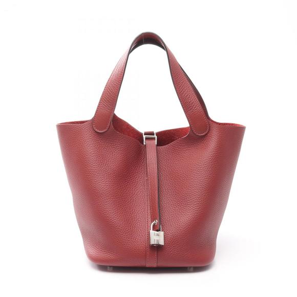 Hermes Hermès Picotin Lock MM handbag, made of Taurillon Clemence leather, in... - Picture 1 of 9